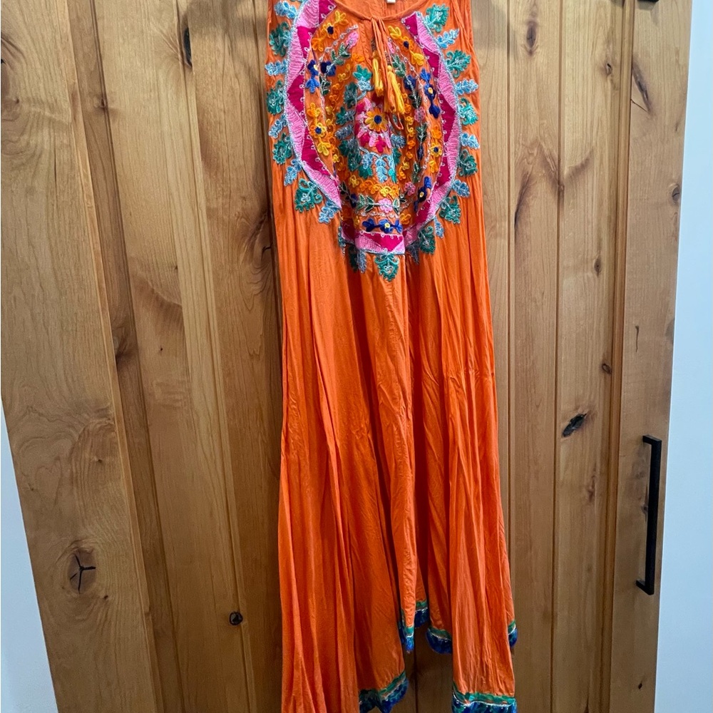 Sundance Embroidered Maxi Dress